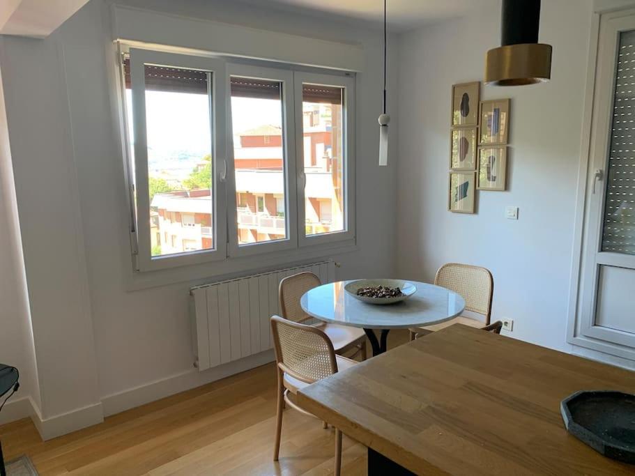 Ático con preciosa terraza en Algorta Appartamento Getxo Esterno foto