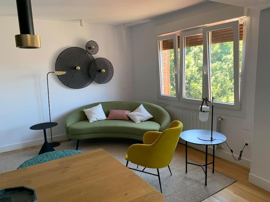 Ático con preciosa terraza en Algorta Appartamento Getxo Esterno foto